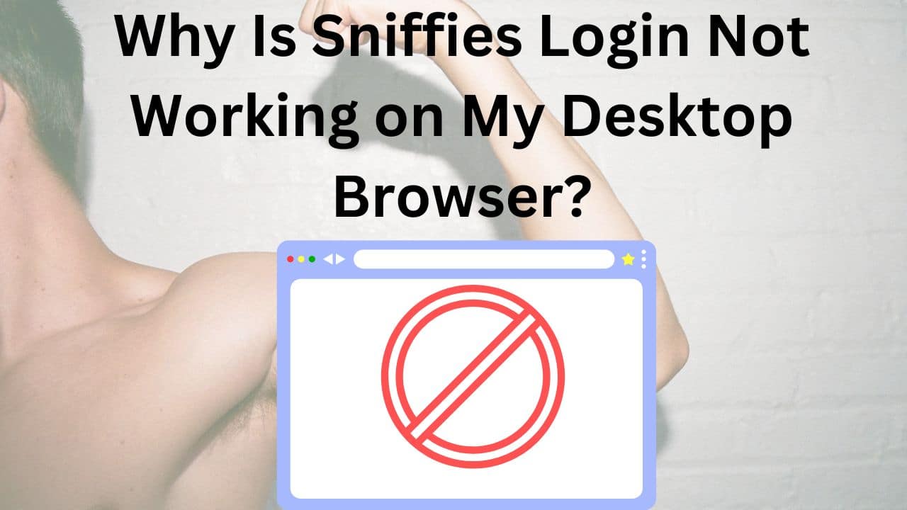 Why Is Sniffies Login Not Working on My Desktop Browser?